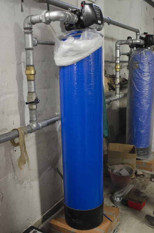 Water Softener in a Utility Room